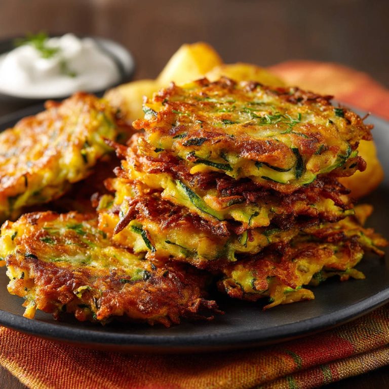 Knusprige Zucchinipuffer: Das Geheimnis für Perfektion!