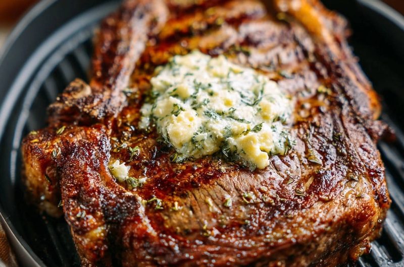 Perfektes Ribeye Steak aus der Pfanne