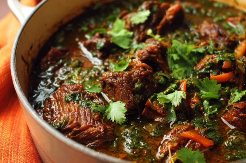 Würziger Rindfleisch-Eintopf