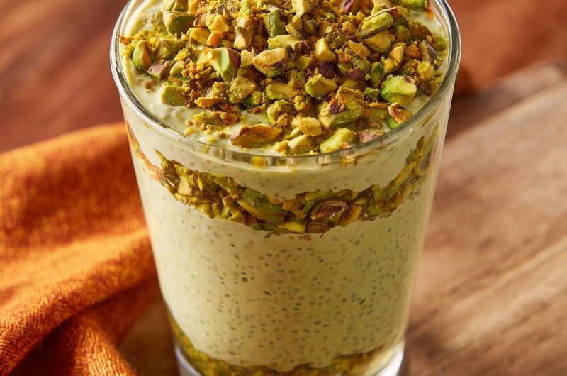Pistazien-Chia-Pudding