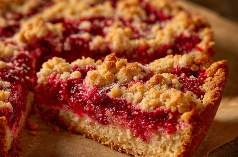 Himbeer-Streuselkuchen