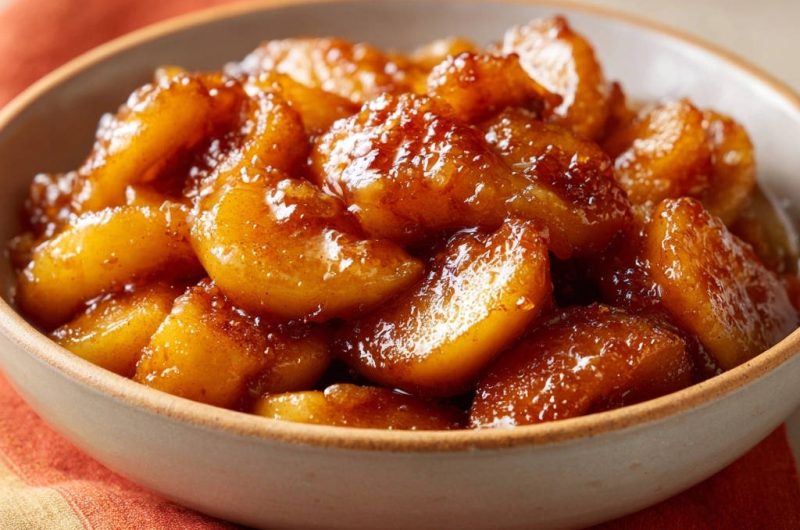 Karamellisierte Äpfel