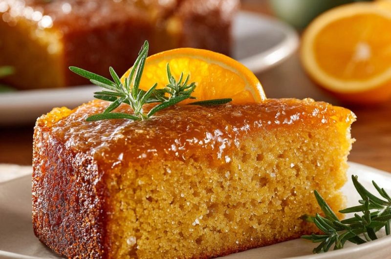 Orangen-Rosmarin-Kuchen