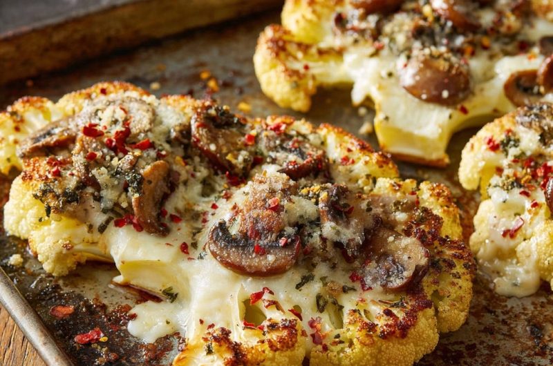 Blumenkohl-Steaks "Umami-Booster"