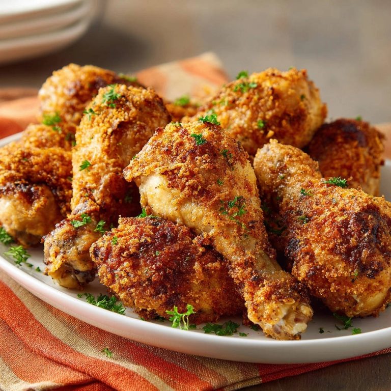 Goldbraune Knusper-Hähnchenkeulen: Außen kross, innen saftig!
