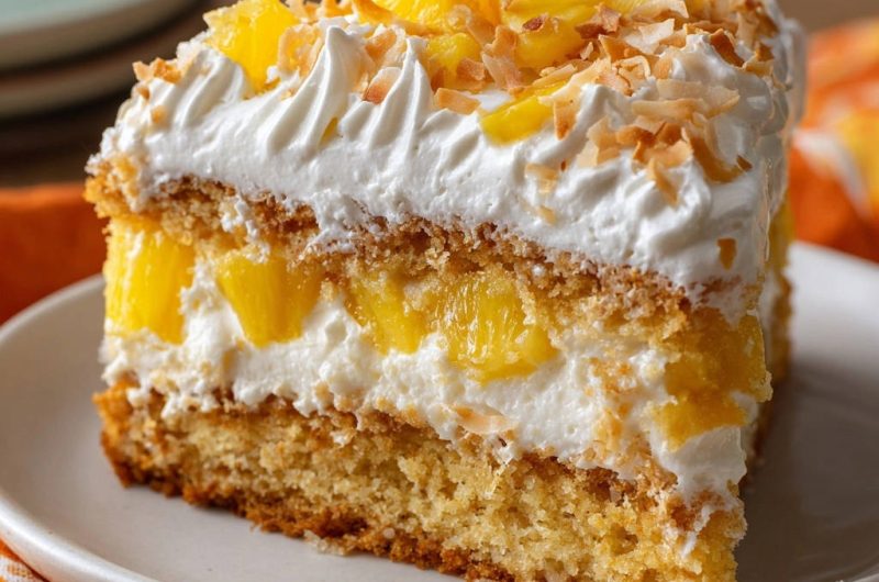 Ananas Kokos Wolkentorte