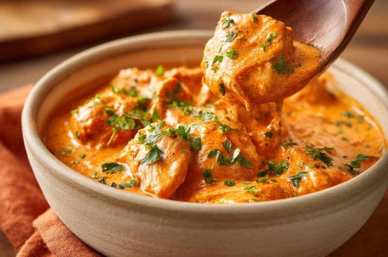 Cremiges Butterhähnchen