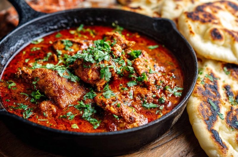 Cremiges Hähnchen-Curry