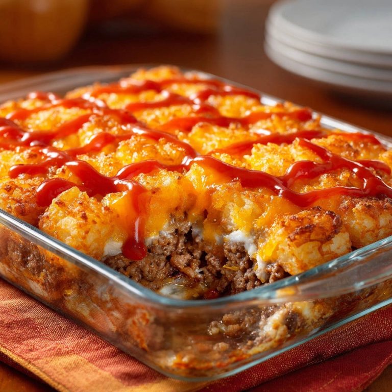 Deftiger Hackfleisch-Kartoffel-Auflauf: Knusprige Kroketten garantiert!