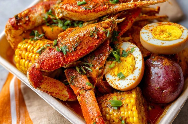 Deutscher Seafood Boil à la Louisiane