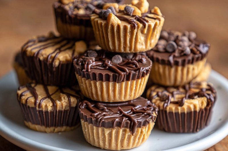 Erdnussbutter-Schoko-Cups