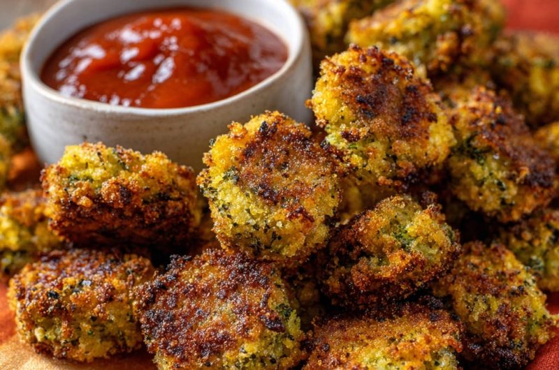 Knusprige Brokkoli-Quinoa-Nuggets