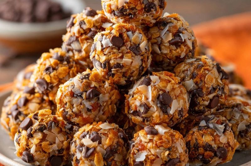 Knusprige Schoko-Kokos Bites