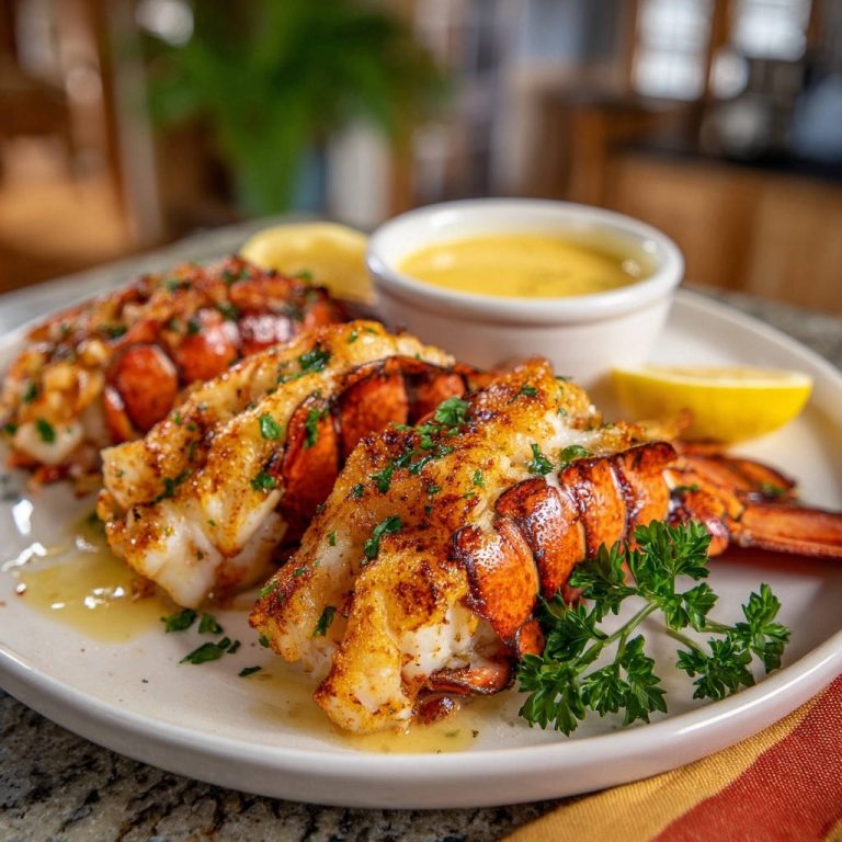 Saftige Hummer-Schwänze mit Zitronen-Kräuter-Butter: Garantiert saftig!