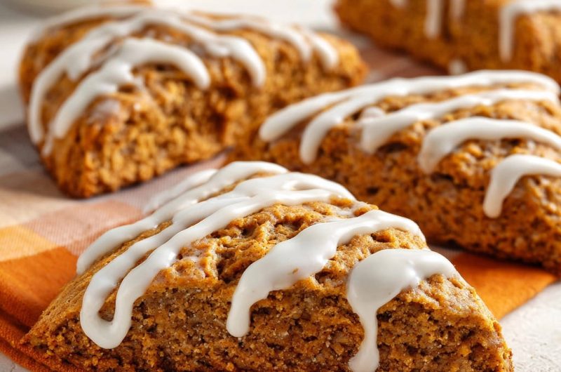 Saftige Kürbis-Scones