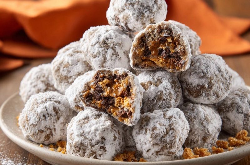 Schoko-Karamell-Kugeln