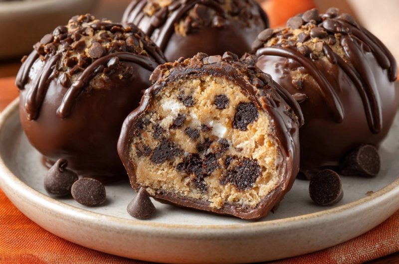 Verlockende Cookie Dough Kugeln
