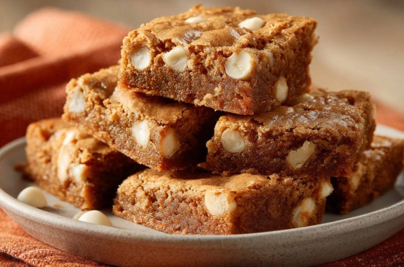 Weiße Schoko-Blondies