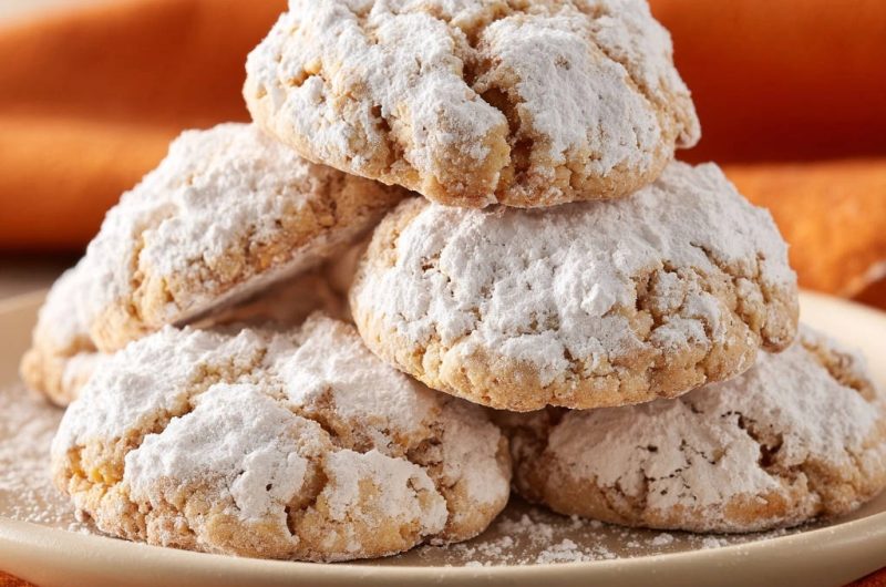 Wunderkekse mit Puderzucker