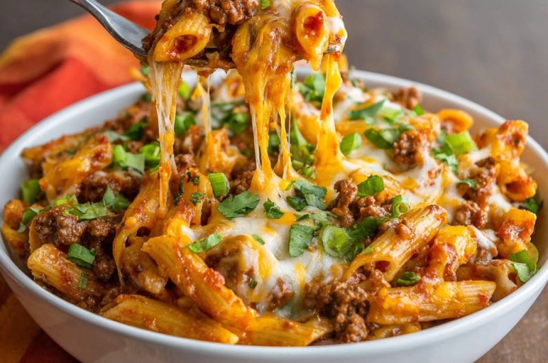Hackfleisch-Pasta