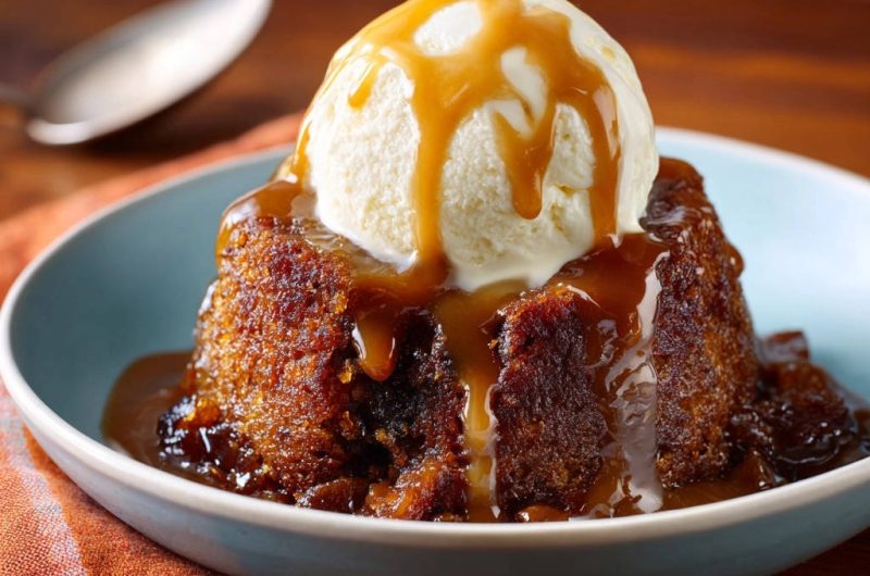 Dattel-Karamell-Pudding