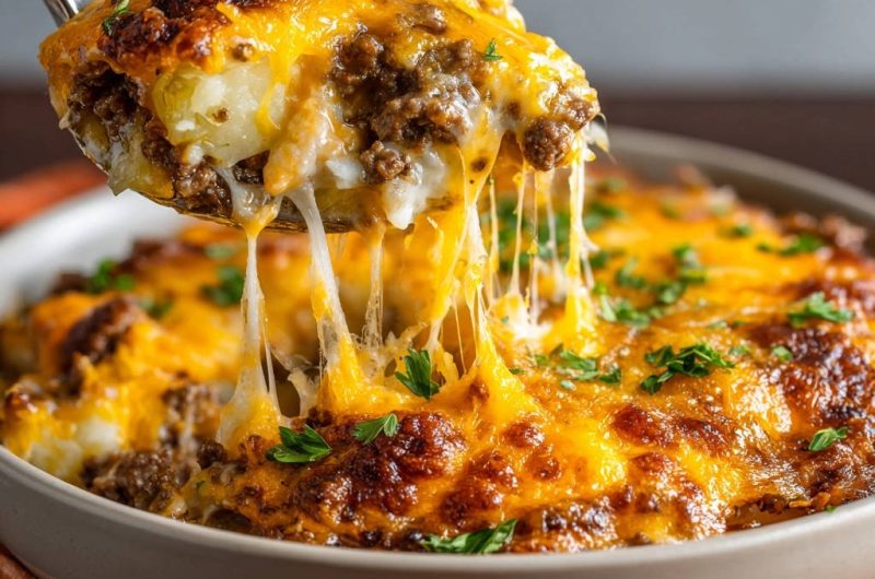 Hackfleisch-Kartoffel-Gratin