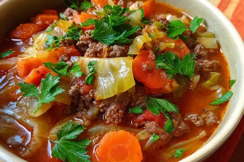 Kohl-Hackfleisch-Eintopf