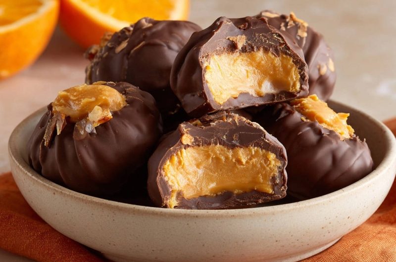 Orangen-Schoko-Pralinen