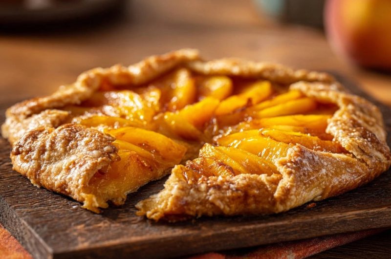 Pfirsich-Galette