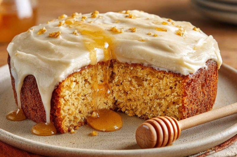 Honig-Nuss-Kuchen