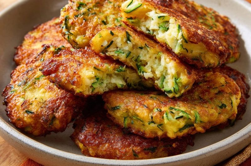 Zucchini-Reis-Puffer