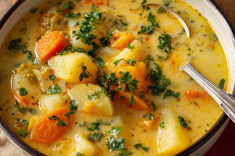 Cremige Herbstgemüse-Suppe