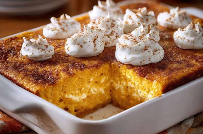 Cremiger Kürbis-Käse-Auflauf