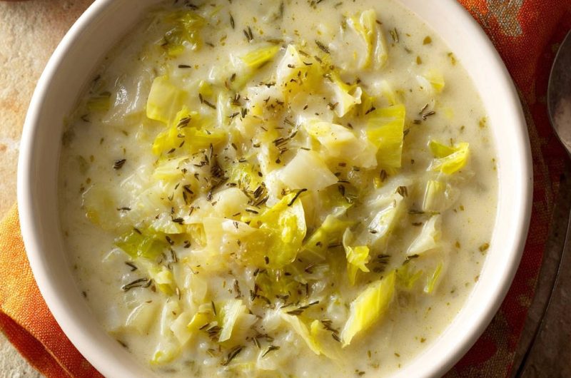 Herzhafte Cremige Kohlsuppe