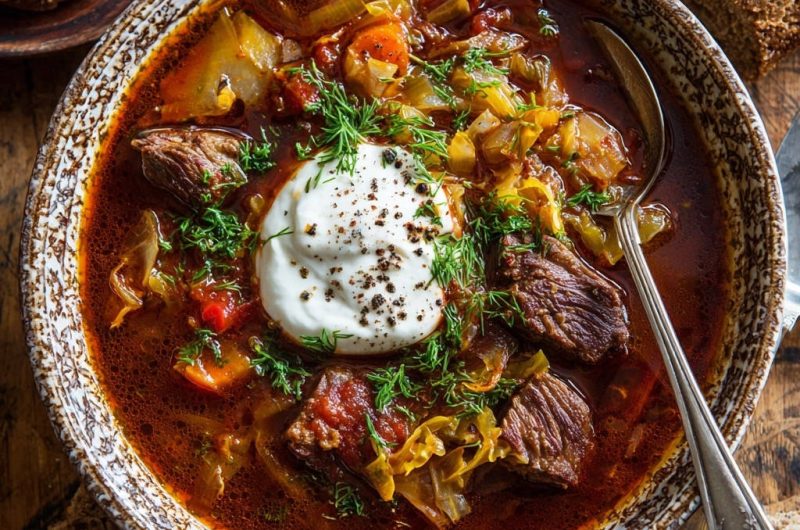 Herzhafter Kraut-Fleisch-Eintopf