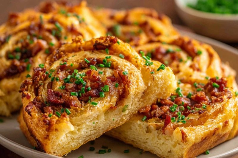 Käse-Speck-Schnecken