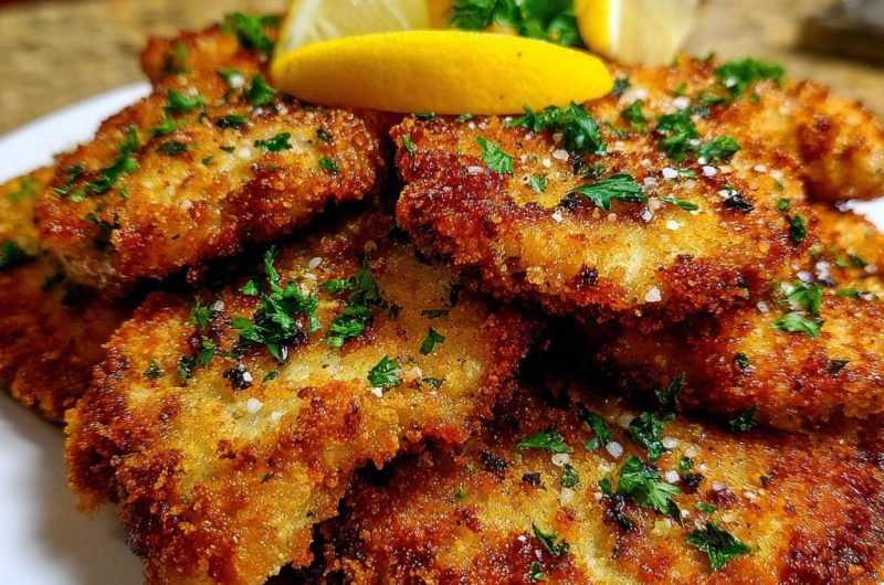 Knusprige Hähnchen-Medaillons