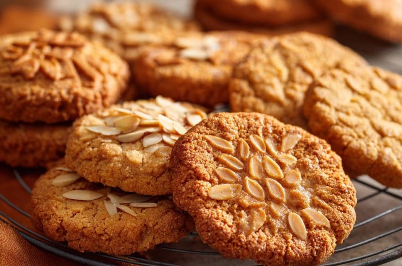 Knusprige Mandelkekse