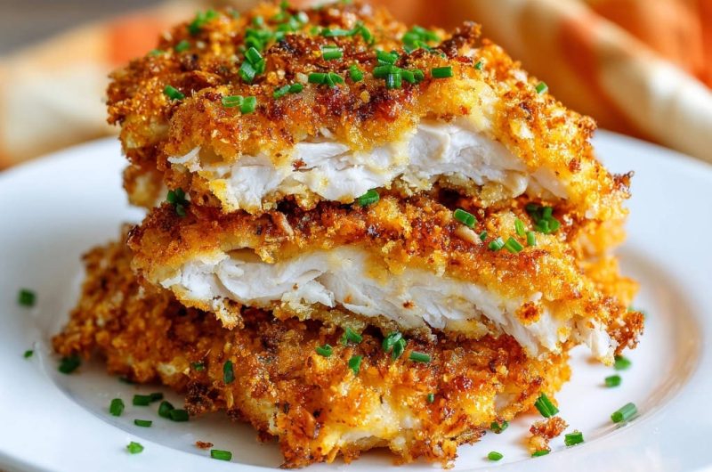 Knuspriges Hähnchen-Schnitzel