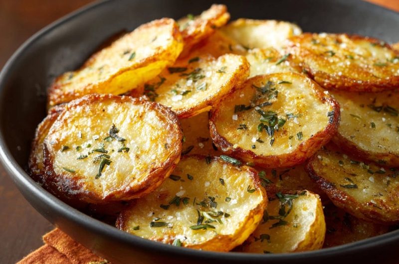 Perfekte Bratkartoffel-Scheiben