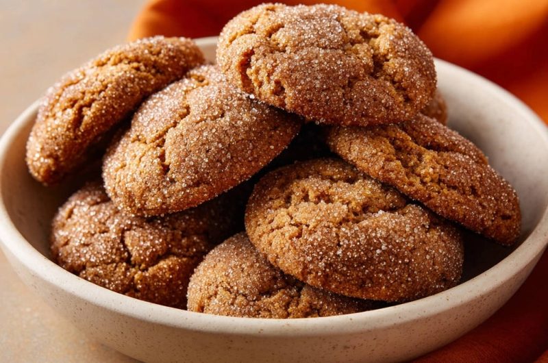 Saftige Ingwer-Melasse-Kekse