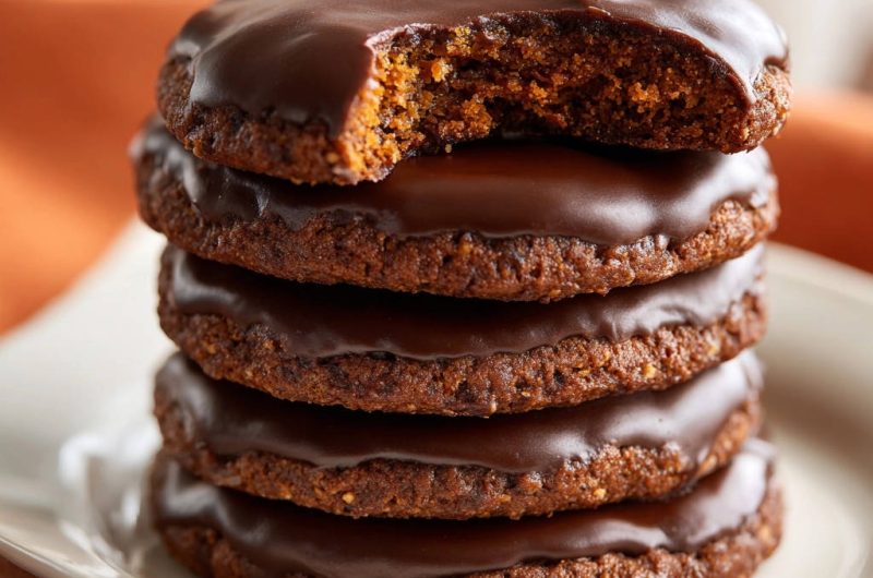 Saftige Schoko-Gewürzkekse