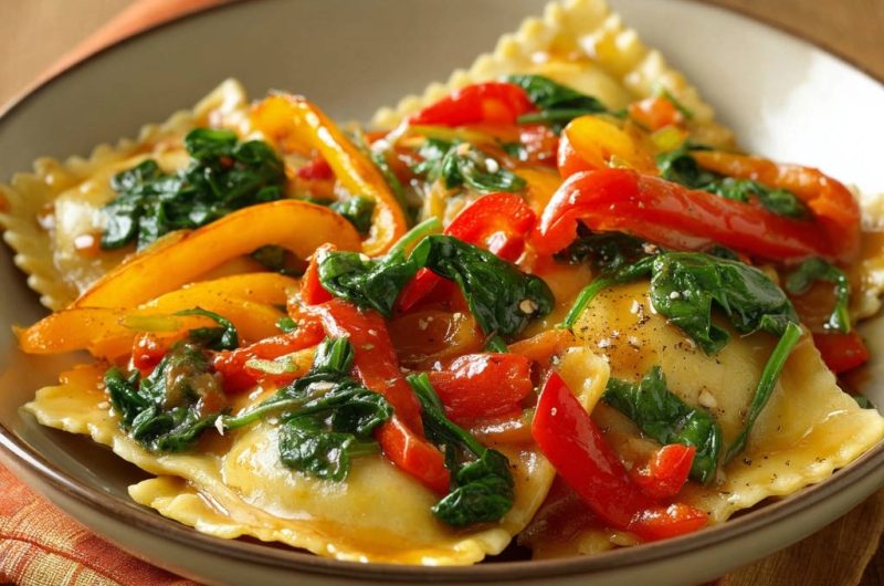 Ravioli Pfanne