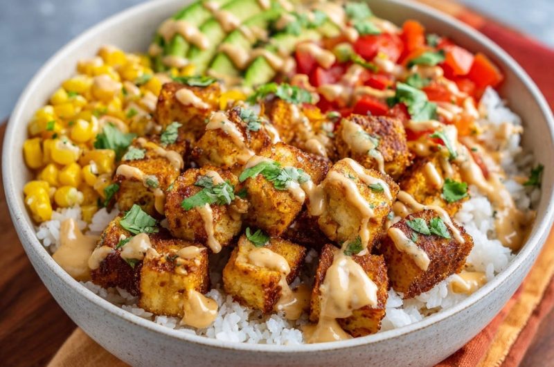 Knusper-Tofu Bowl