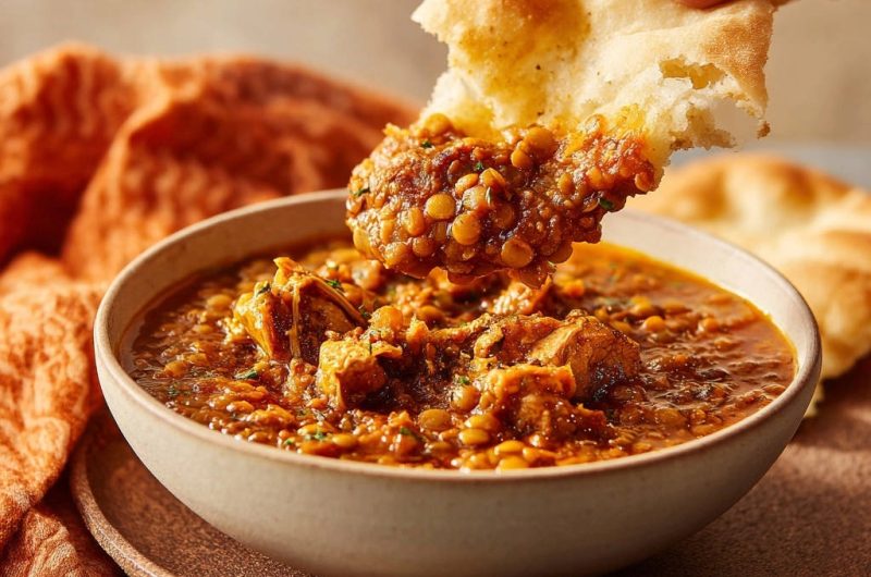 Linsen-Hähnchen-Curry