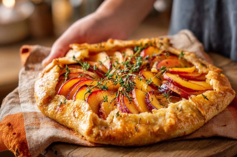 Pfirsich-Galette