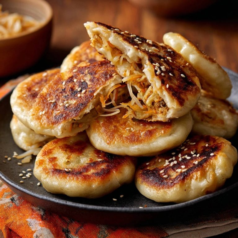 Asiatische Gefüllte Pfannkuchen: Das Geheimnis knusprig-saftiger Perfektion