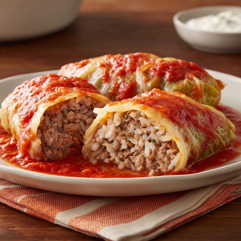 Herzhafte Krautwickel wie bei Oma: Geheimnisvoll saftig & butterzart