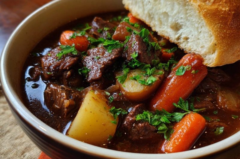 Herzhafter Rindereintopf