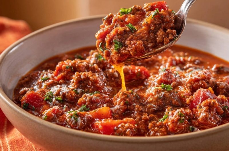 Klassisches Bolognese-Ragout